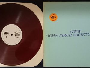 BOB DYLAN // JOHN BIRCH SOCIETY BLUES CV