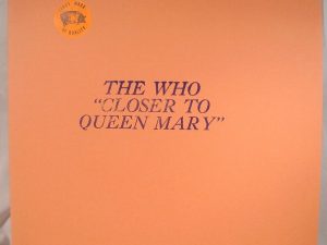 WHO // CLOSER TO QUEEN MARY CV