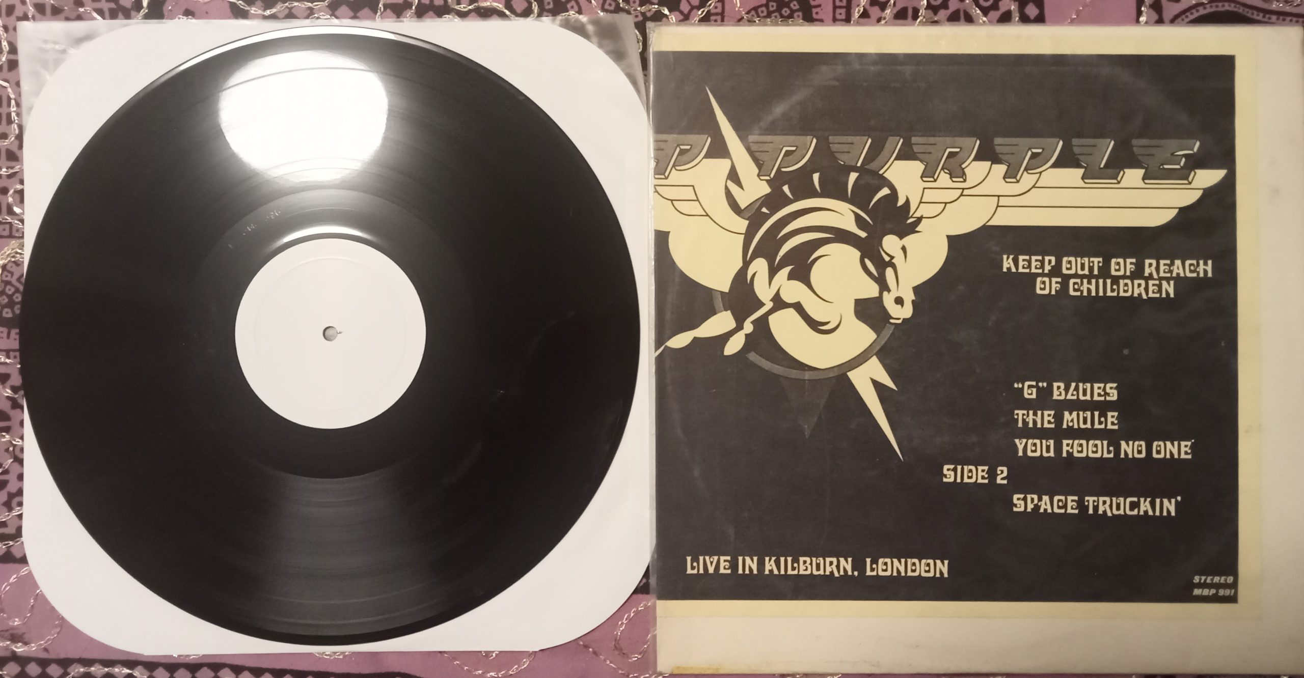 DEEP PURPLE // KEEP OUT OF REACH OF CHILDREN